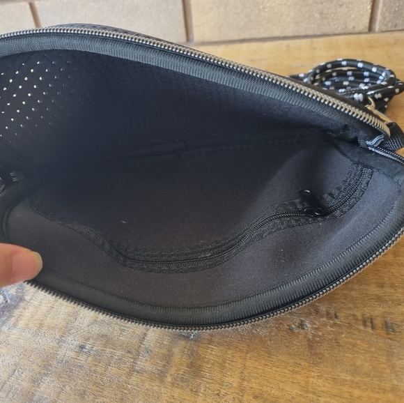 Prene The Pixie Neoprene Crossbody bag in black - Picture 6 of 8